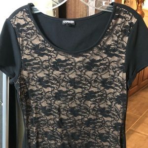 Express lace blouse